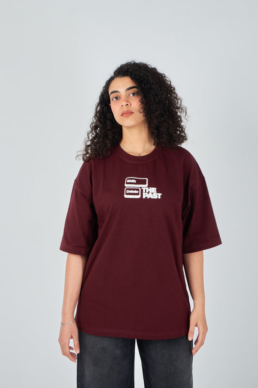 Shift Delete The Past (Burgundy)